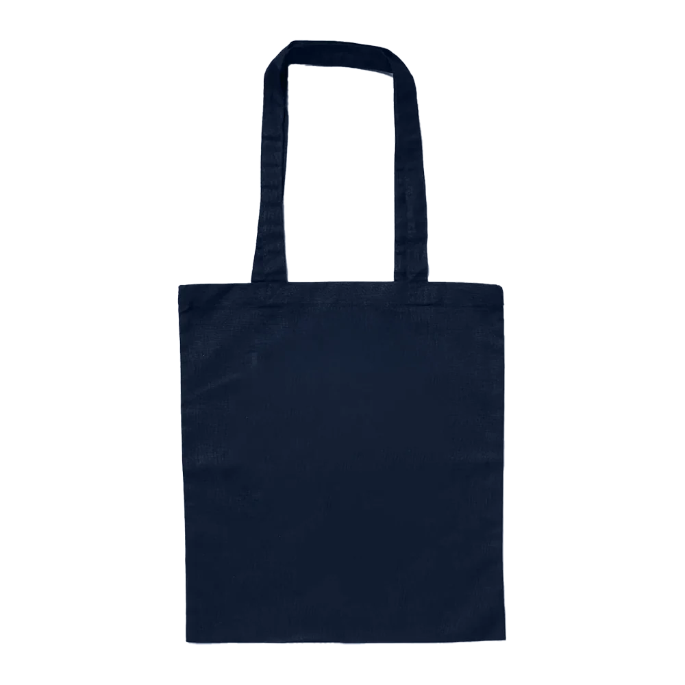 Repeat Logo Tote Bag (Navy) - Image 3